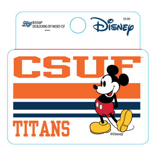 Disney Blocking Off Mickey Decal